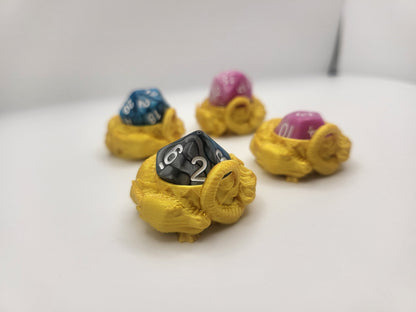 Dice Dragon Guardian 3D Print