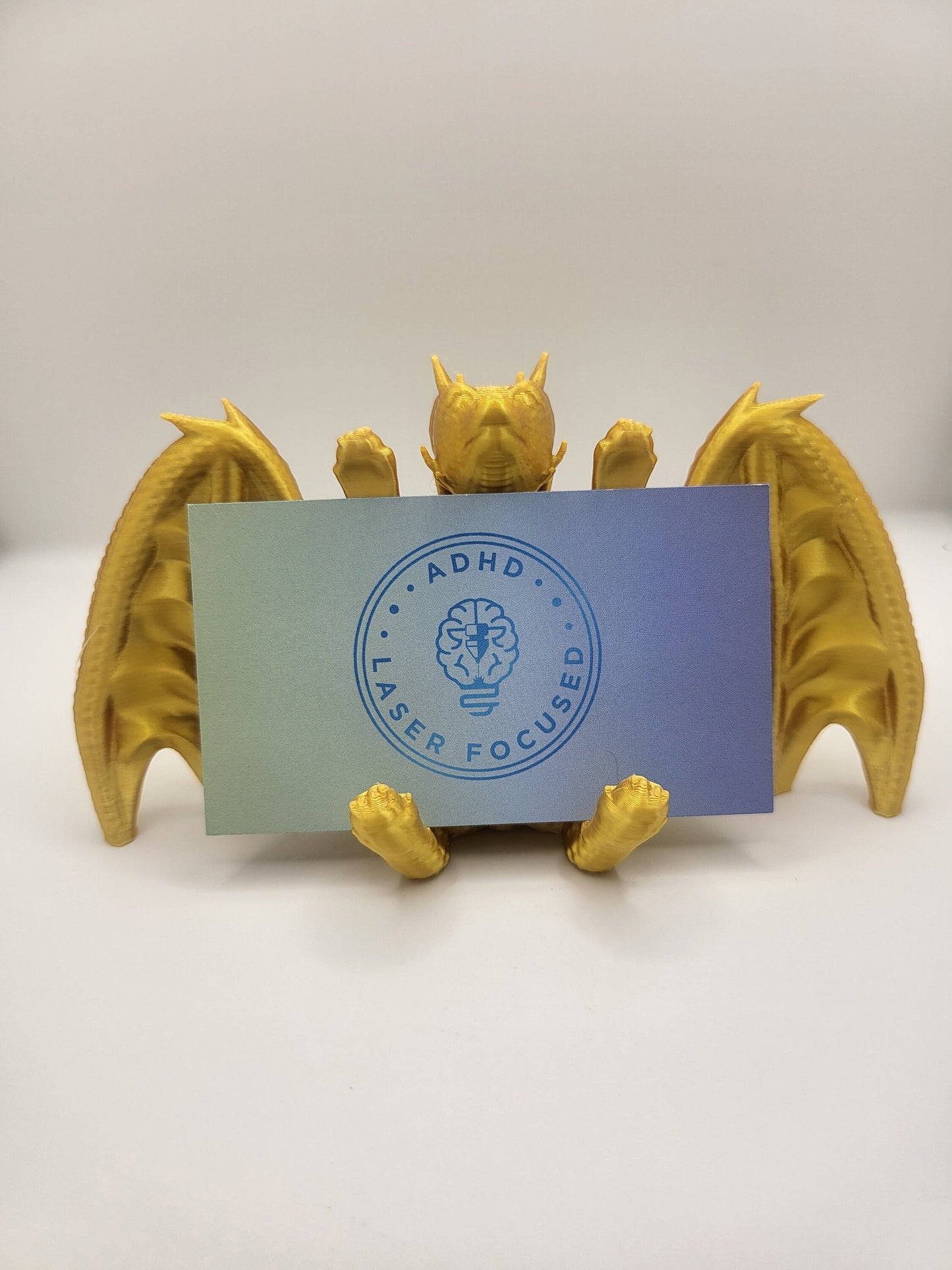Dragon Business Card or Photo Holder | 3D Print