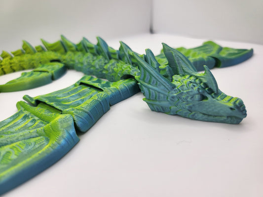 Sea Dragon Articulated 3D Print