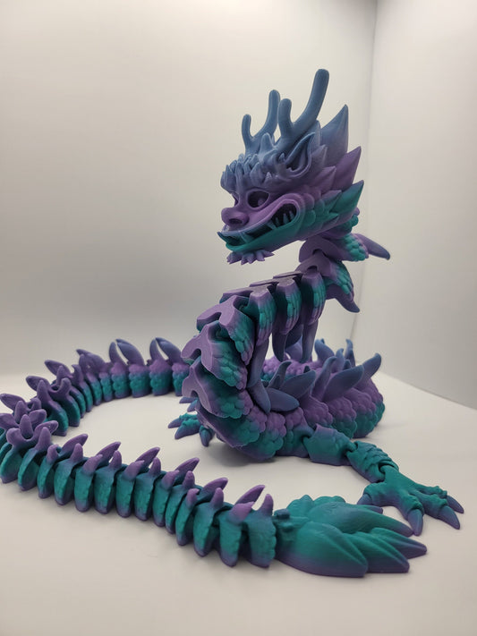 Imperial Dragon Flexi Poseable 3D Print