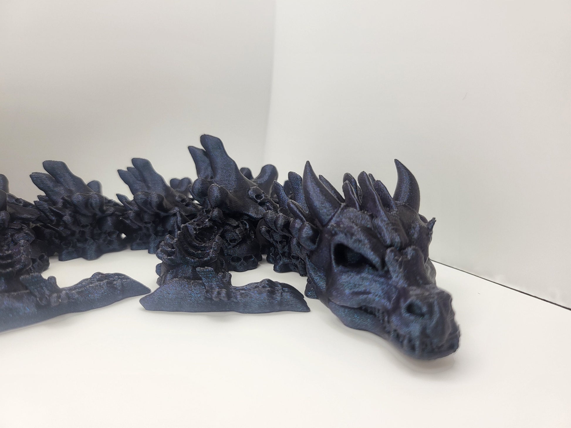 Doomsday Skull Dragon Articulated 3D Print