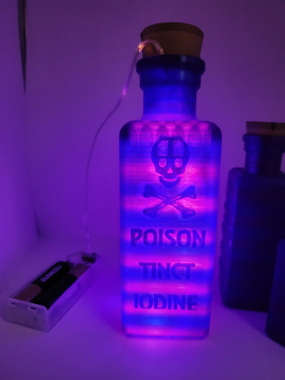 Poison Bottle Décor 3D Prints