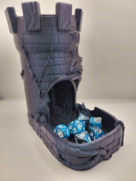 Castle Dice Tower 3D Print