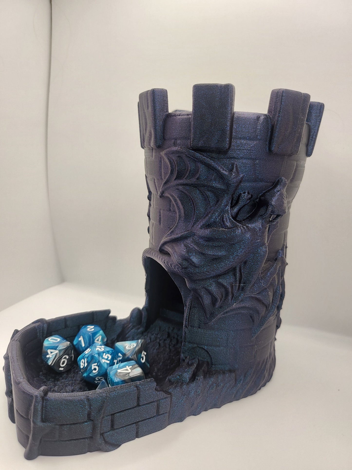 Castle Dice Tower 3D Print