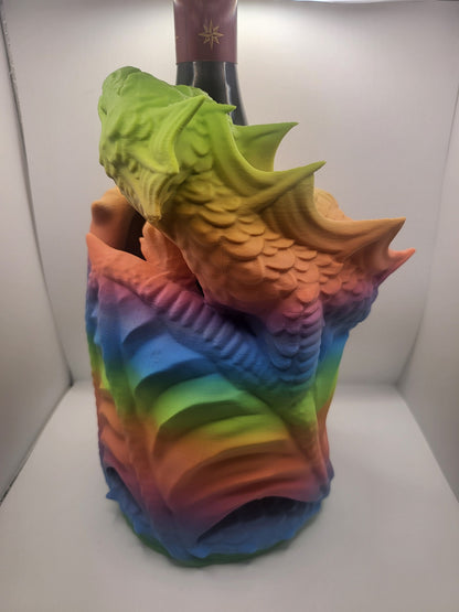 Dragon Wine Bottle Display (3D Print)