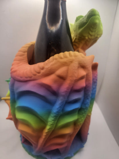 Dragon Wine Bottle Display (3D Print)