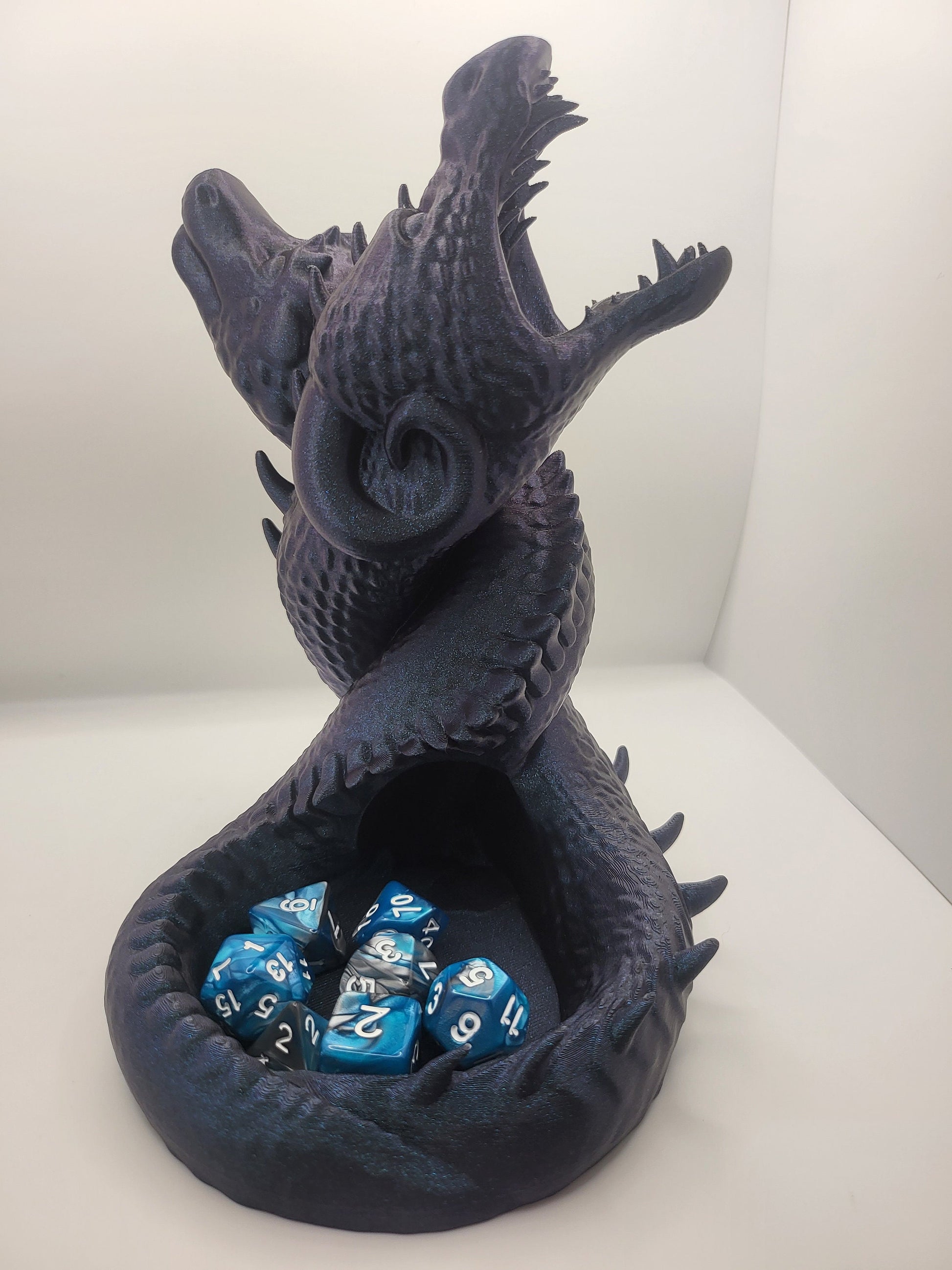 Twin Dragon Dice Tower 3D Print