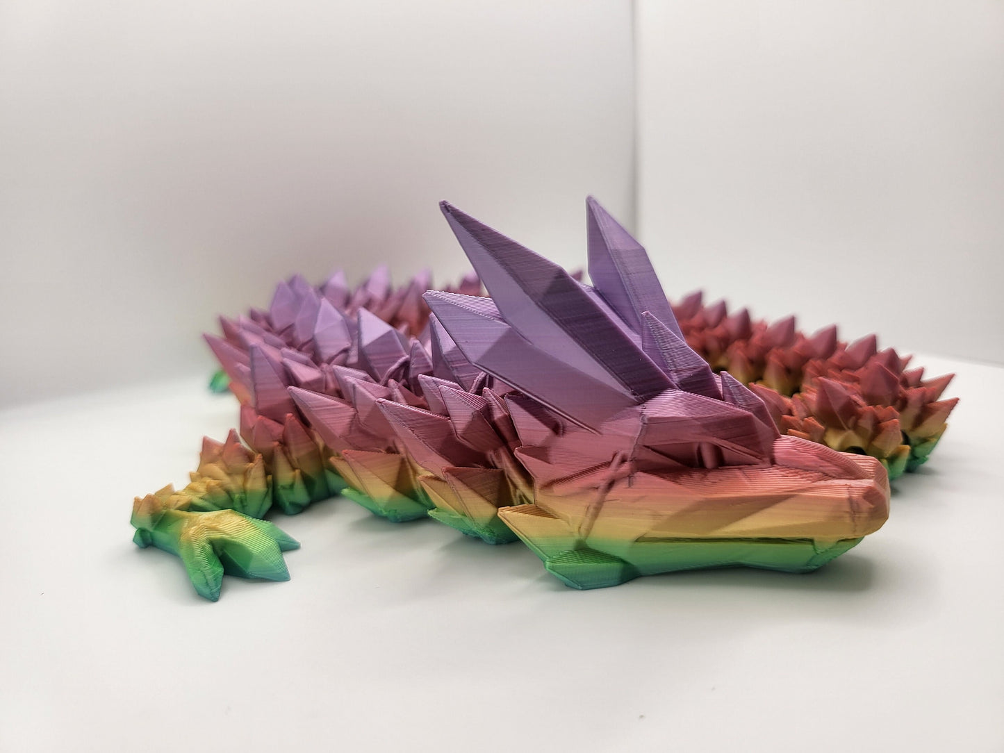 Crystal Dragon 3D Print