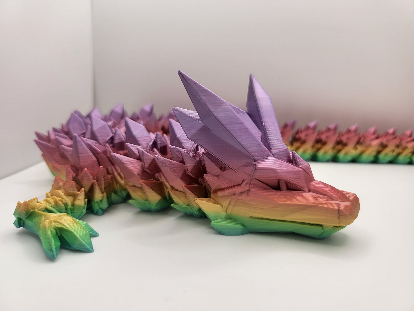 Crystal Dragon 3D Print
