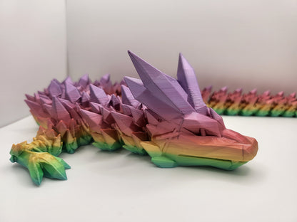 Crystal Dragon 3D Print