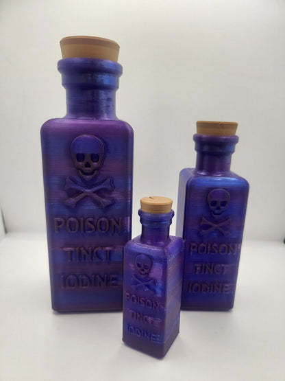 Poison Bottle Décor 3D Prints