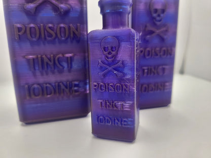 Poison Bottle Décor 3D Prints