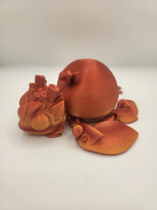 Apple Fall Turtle 3D Print