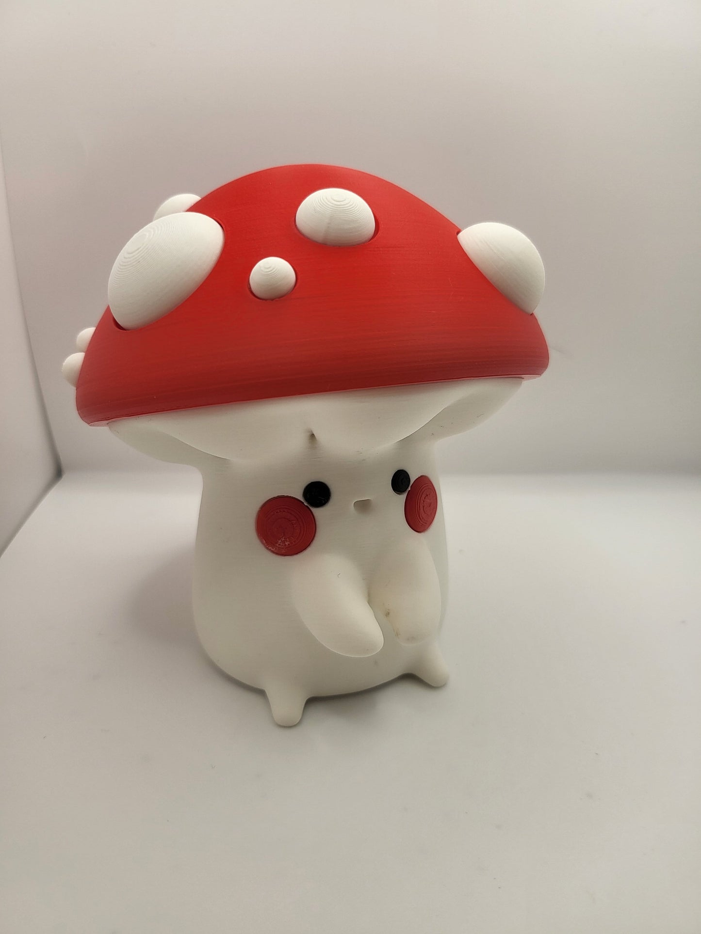 Cute Mushroom Cord Holder and Small Item Storage (3D Print)