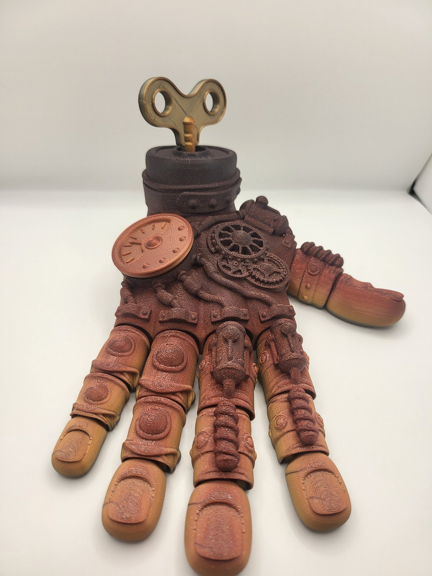 Steampunk Hand with Secret Compartment 3D Print