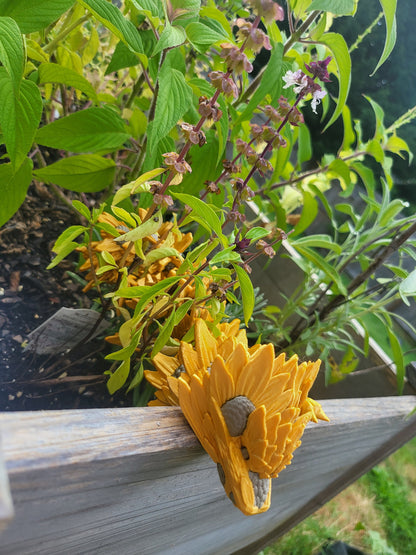 Dual Colored Sunflower Dragon 3D Print