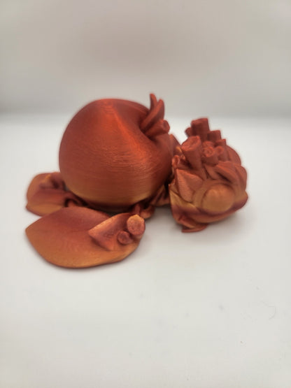 Apple Fall Turtle 3D Print