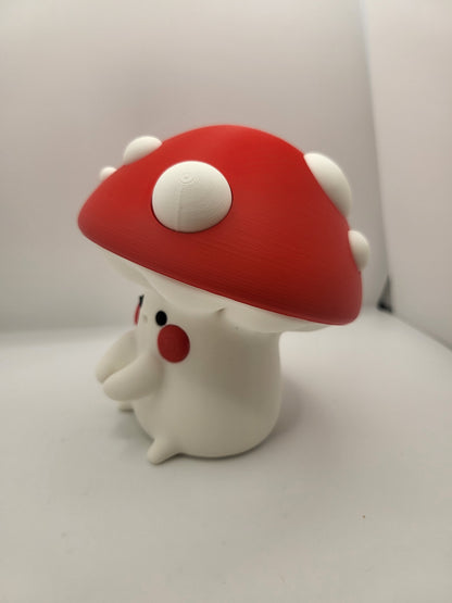 Cute Mushroom Cord Holder and Small Item Storage (3D Print)