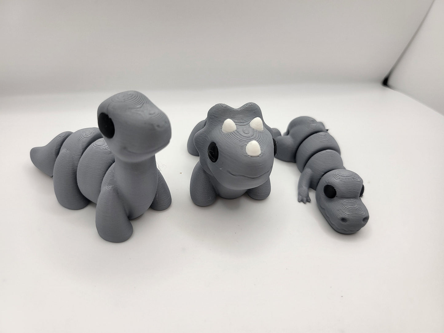 Baby Brontosaurus Dino Articulated 3D Print