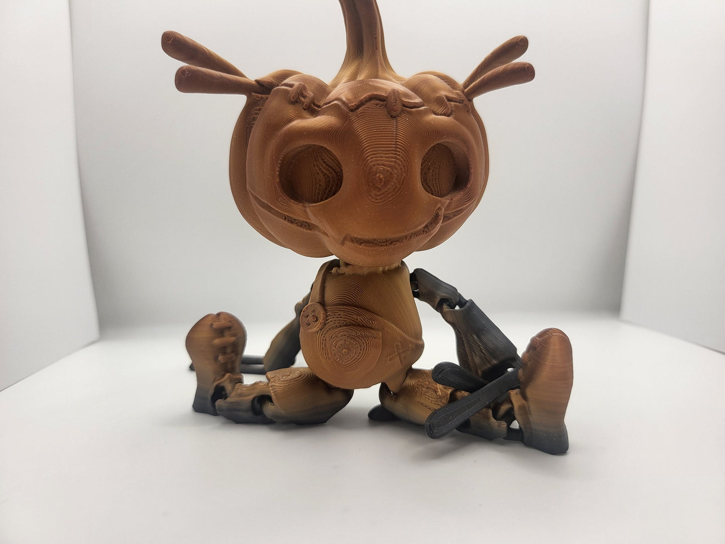 Pumpkin Boy Articulated 3D Print
