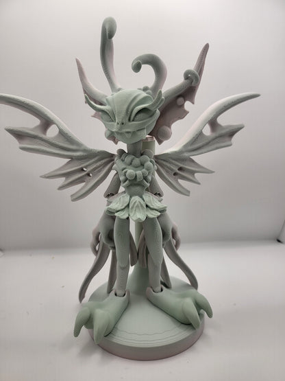 Creepy Fairy with Display Stand Articulated 3D Print