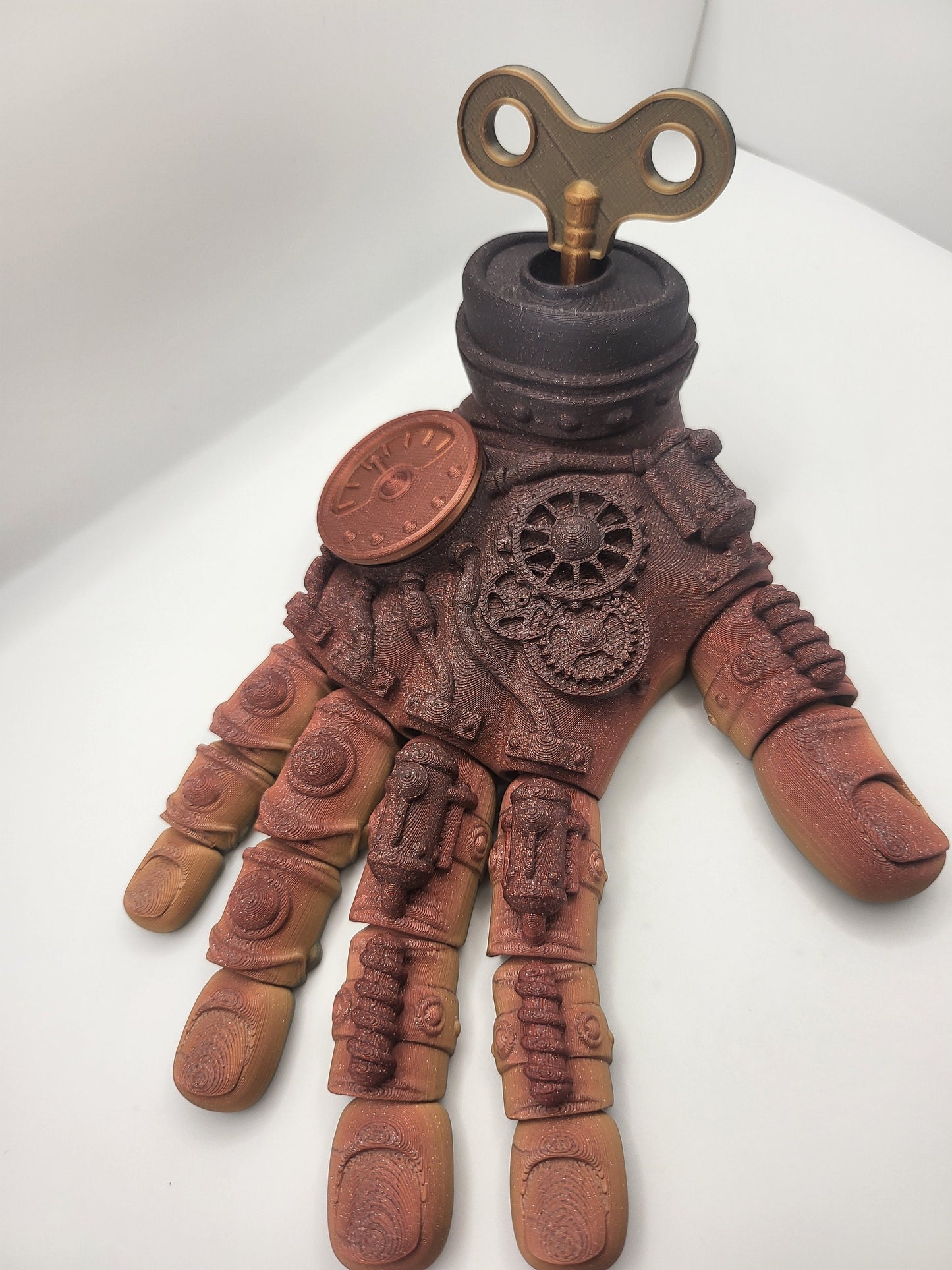 Steampunk Hand with Secret Compartment 3D Print