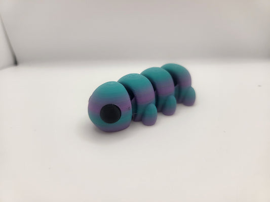 Baby Caterpillar Articulated 3D Print