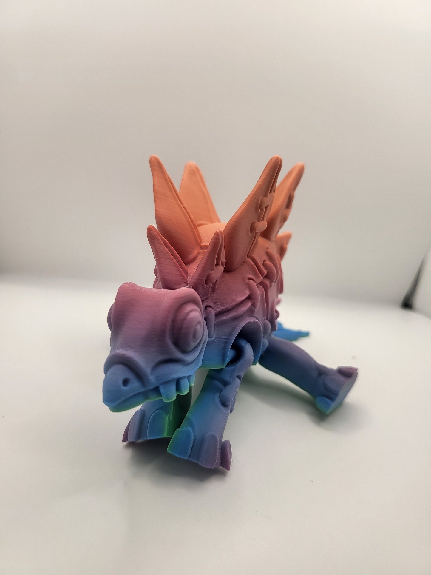 Stegosaurus "Stuffed" Patched Articulated 3D Print