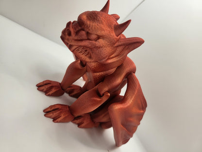 Gargoyle Articulated 3D Print