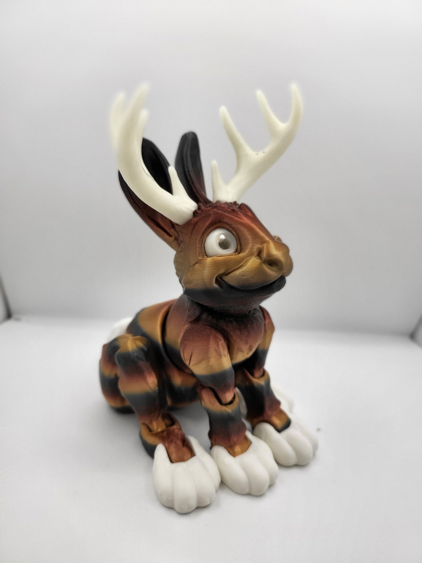 Flexible Jackalope 3D Print