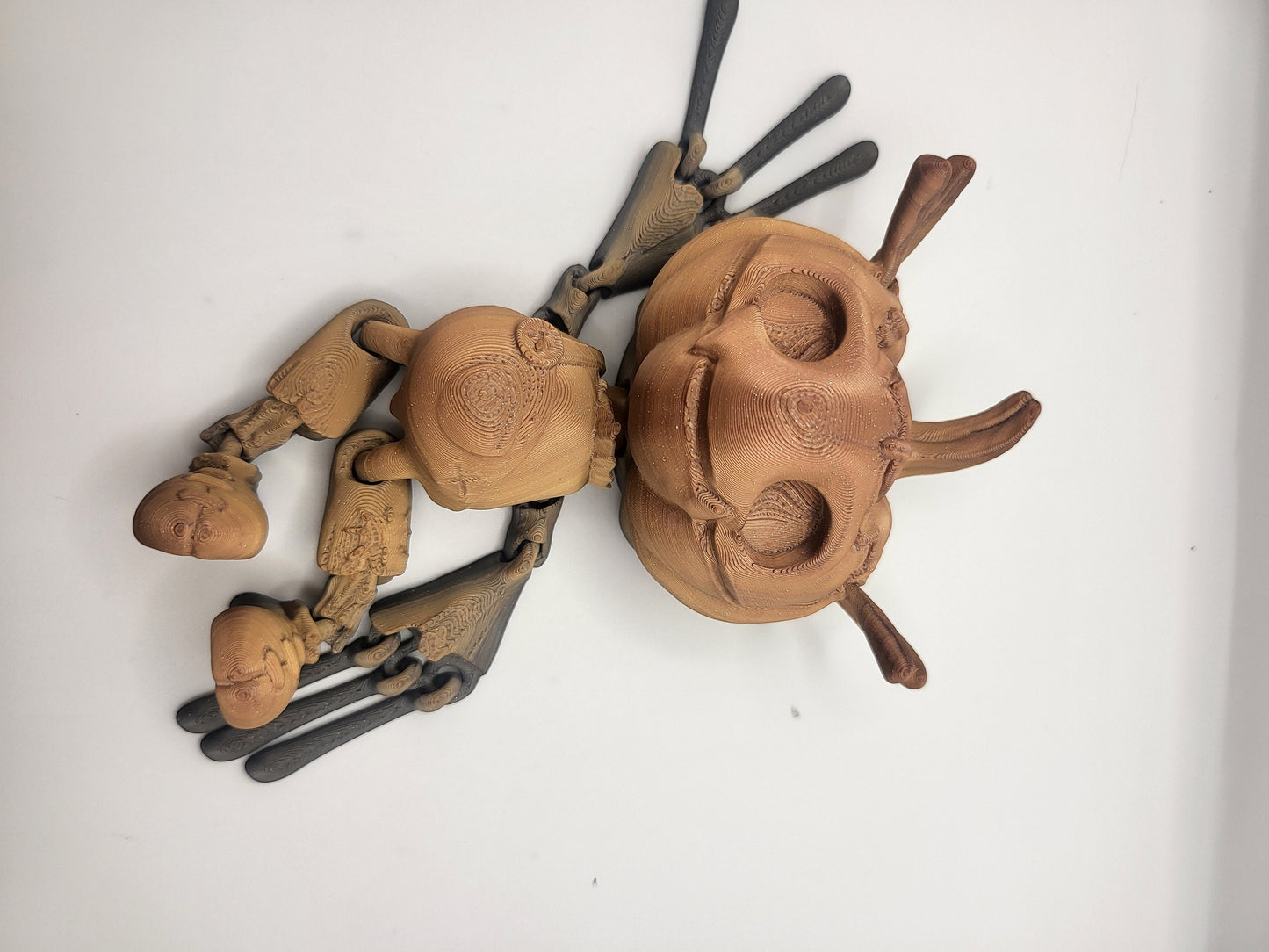 Pumpkin Boy Articulated 3D Print