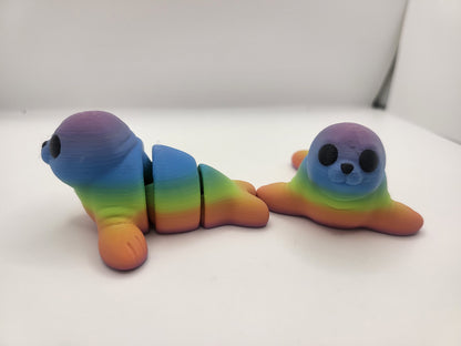 Baby Seal Articulated 3D Print