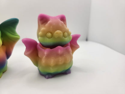 Bat bobble head set — Halloween bat gift
