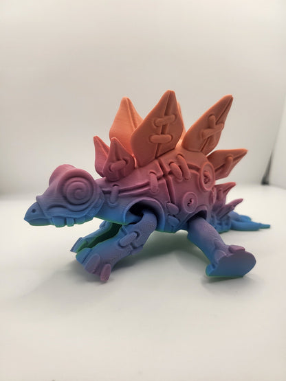 Stegosaurus "Stuffed" Patched Articulated 3D Print