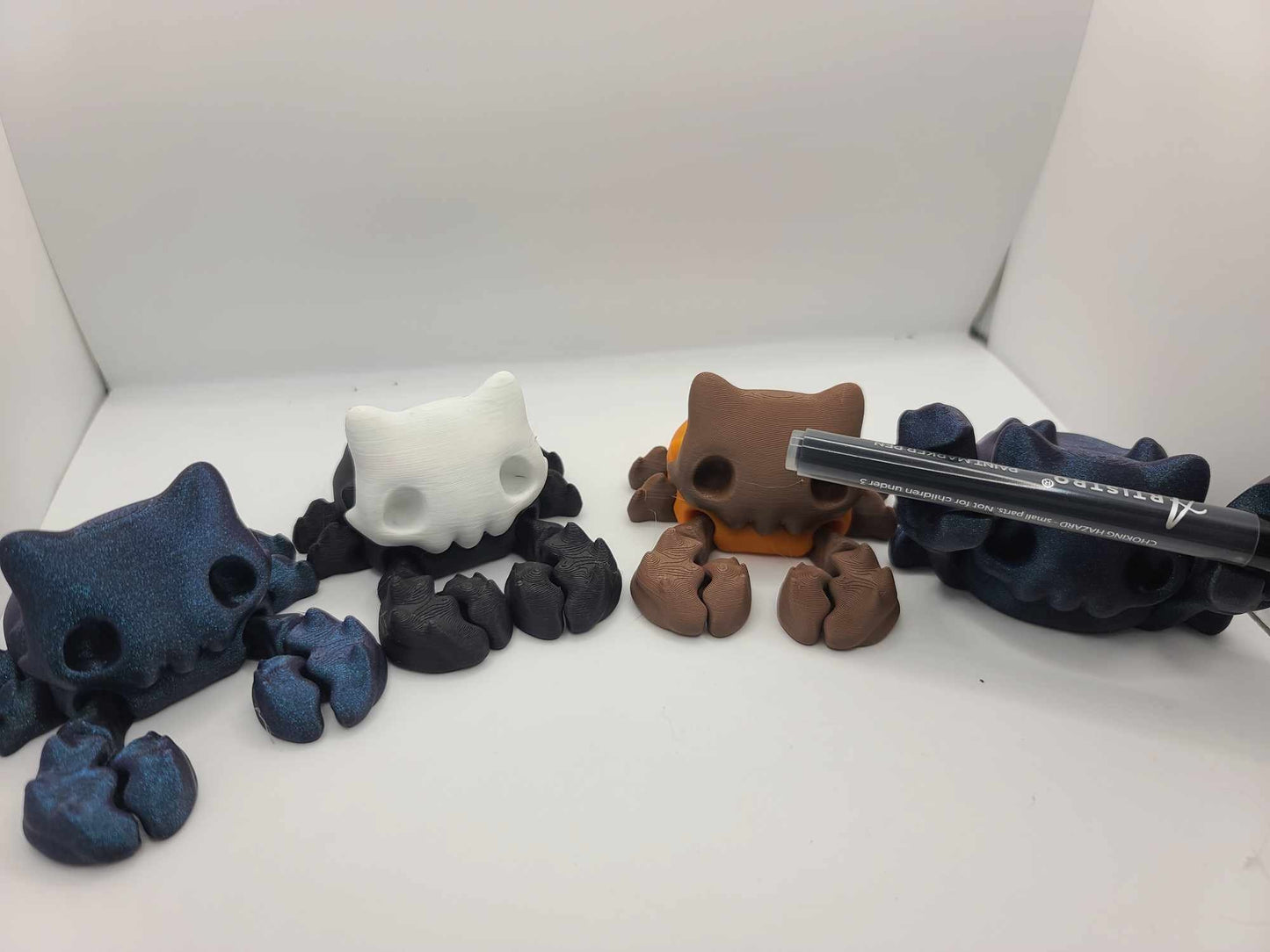 Skelly Crab Articulated 3D Print