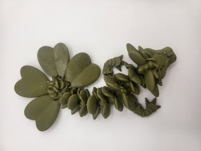 Clover Dragon Tadling (Keychain Optional) 3D Print