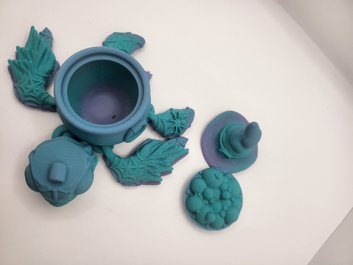 Witch Turtle Articulated 3D Print