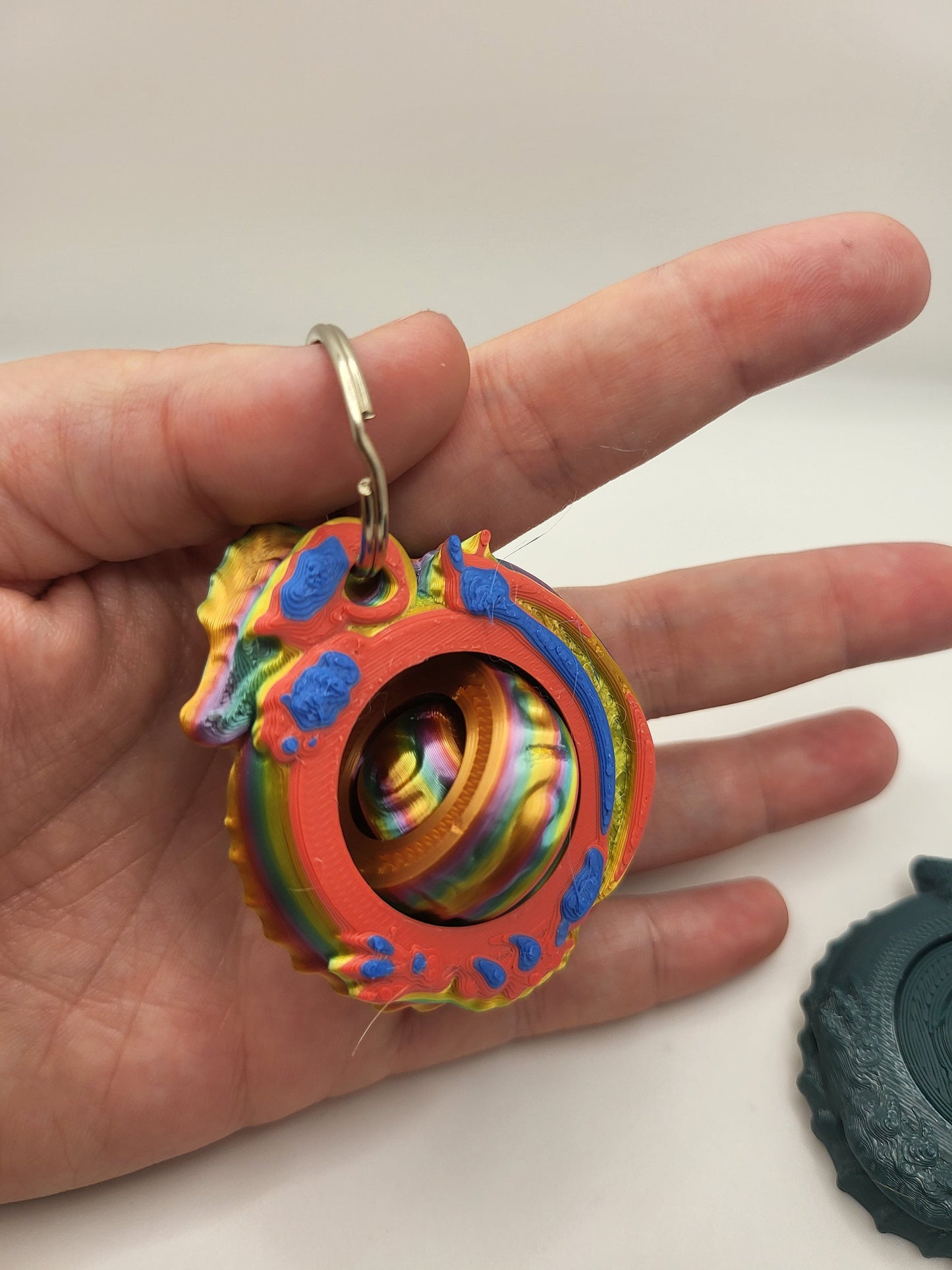 Dragon Gyro Style Fidget Spinner 3D Print