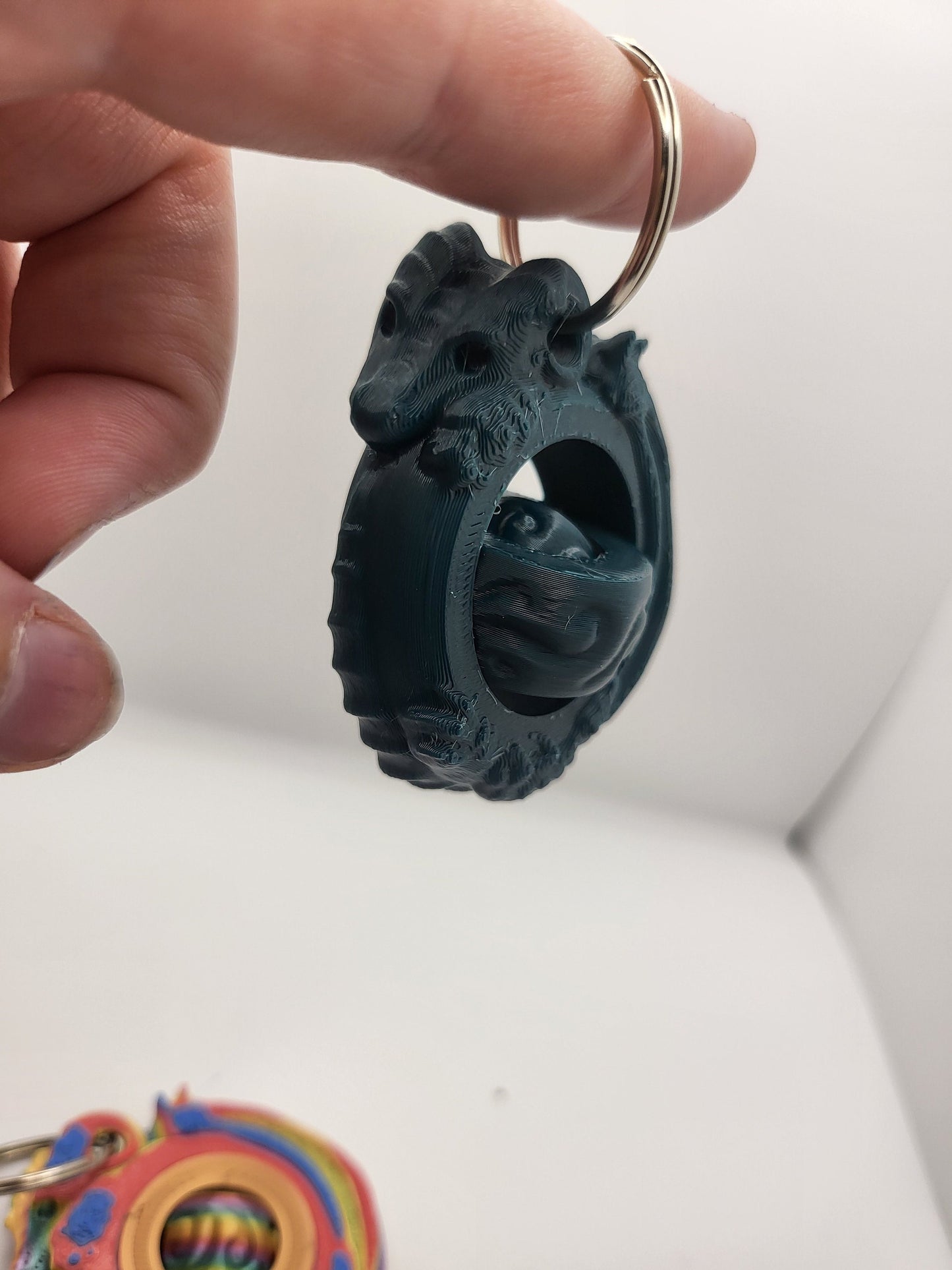 Dragon Gyro Style Fidget Spinner 3D Print