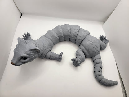 Cute Articulated Flexi Ferret 3D Print