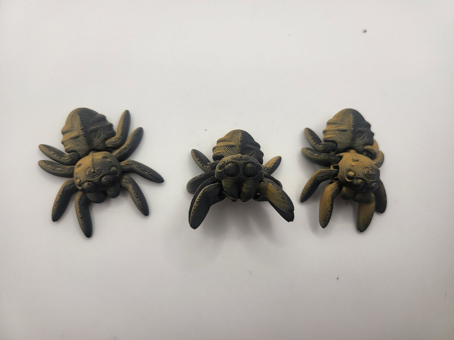 Tiny Articulated Spiders 3D Print