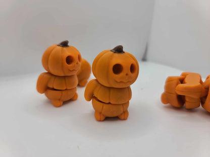 Tiny Articulated Pumpkin Boy 3D Print