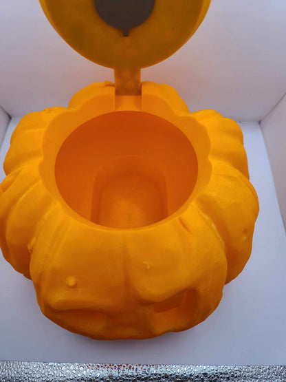 Articulated Pumpkin Jack-O-Lantern Candy Bowl 3D Print