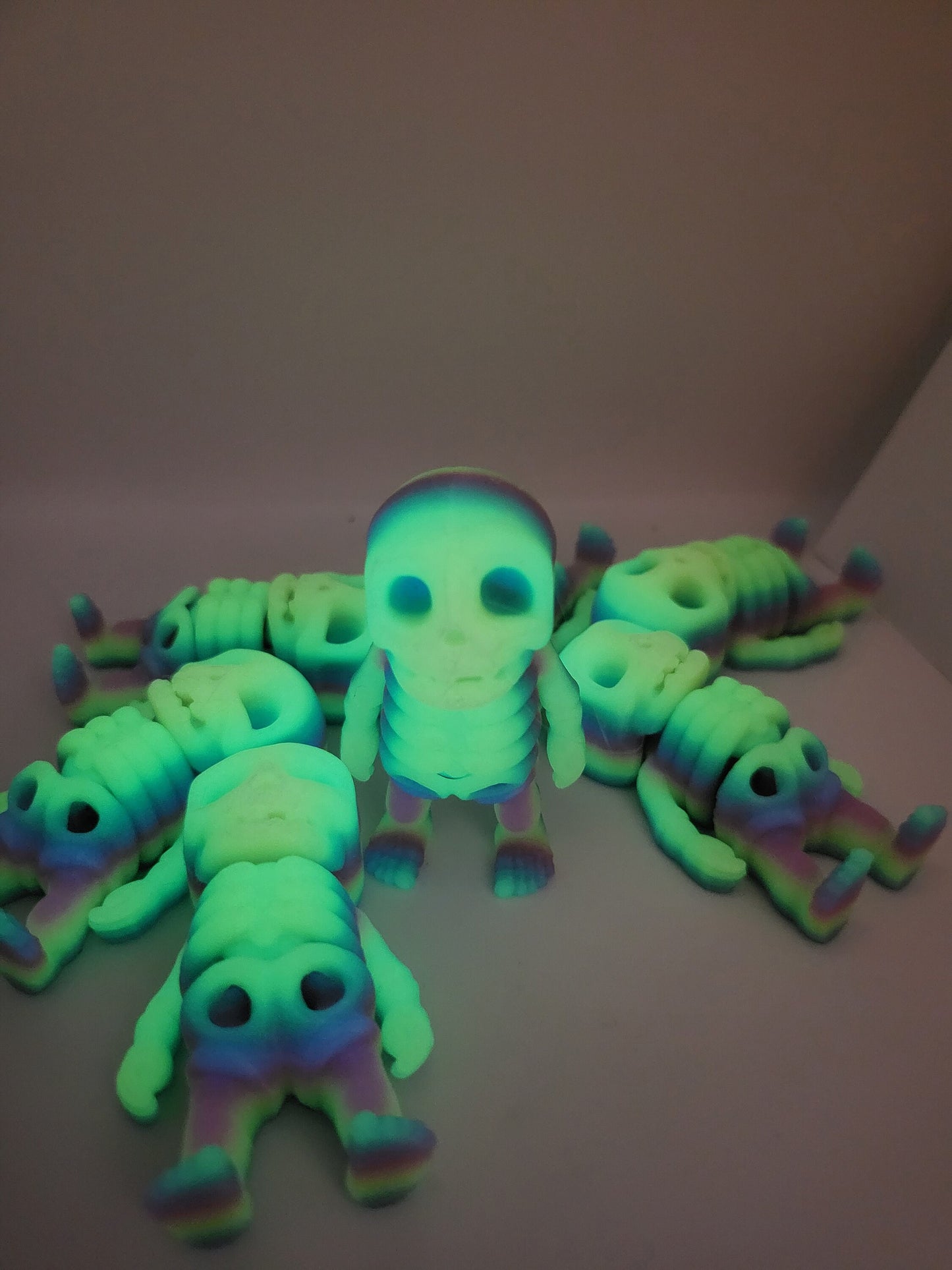 Tiny Articulated Skeleton Boy 3D Print
