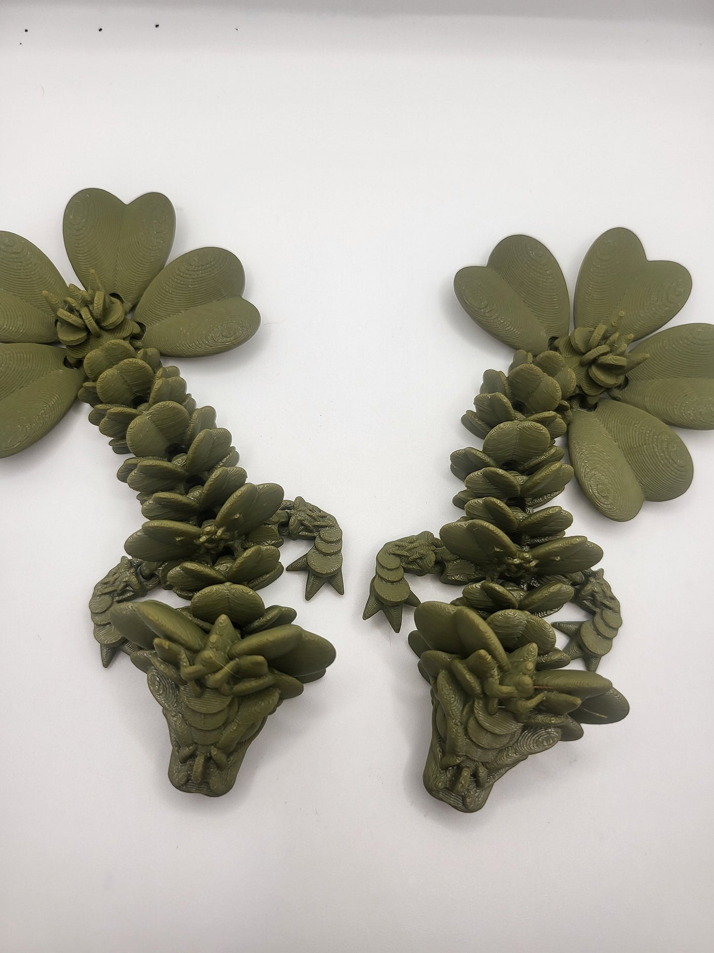Clover Dragon Tadling (Keychain Optional) 3D Print