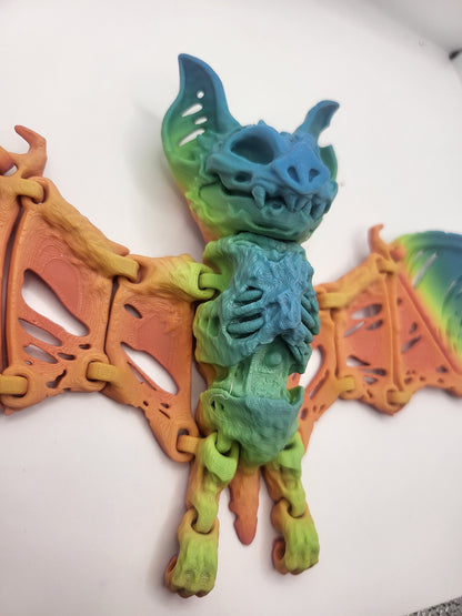 Zombie bat figurine set — Halloween bat gift