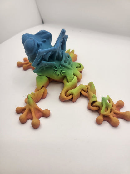 Dracula Vampire Frog Articulated 3D Print