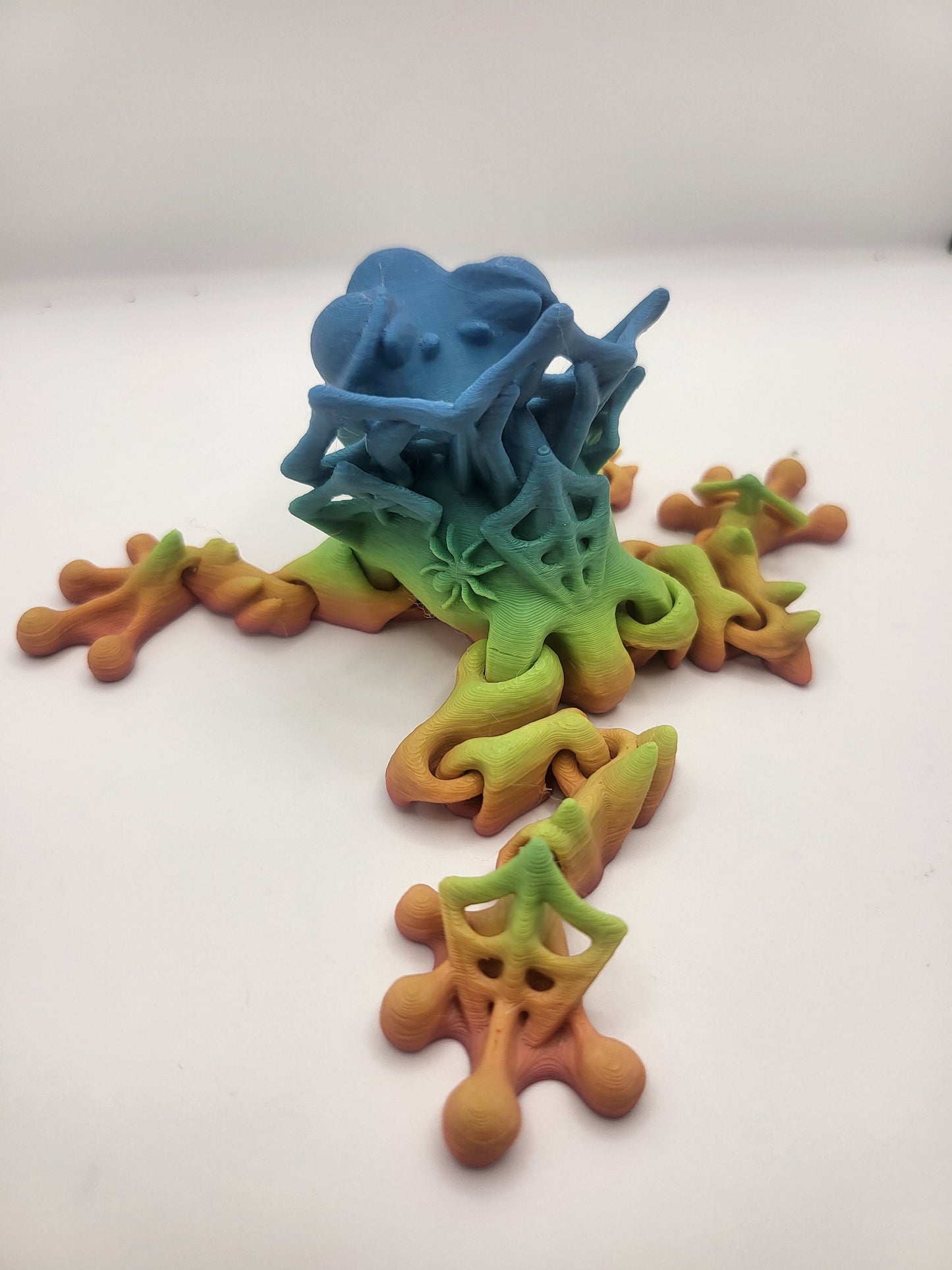 Dracula Vampire Frog Articulated 3D Print