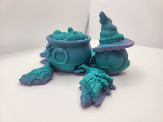 Witch Turtle Articulated 3D Print