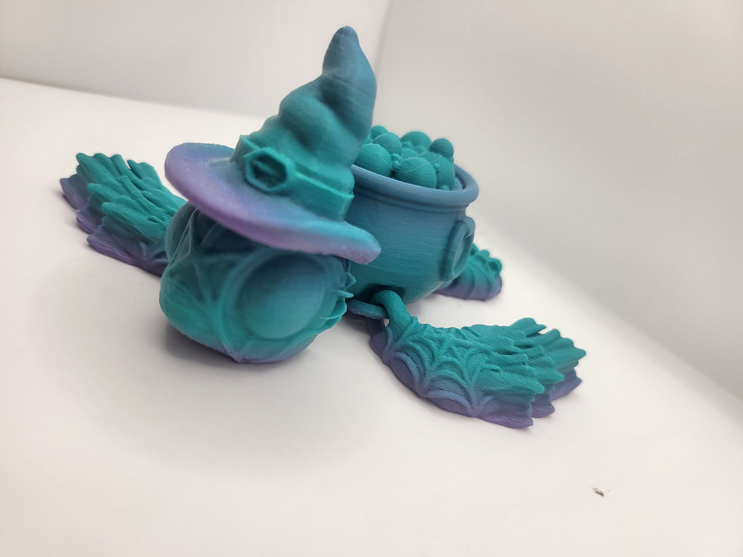 Witch Turtle Articulated 3D Print
